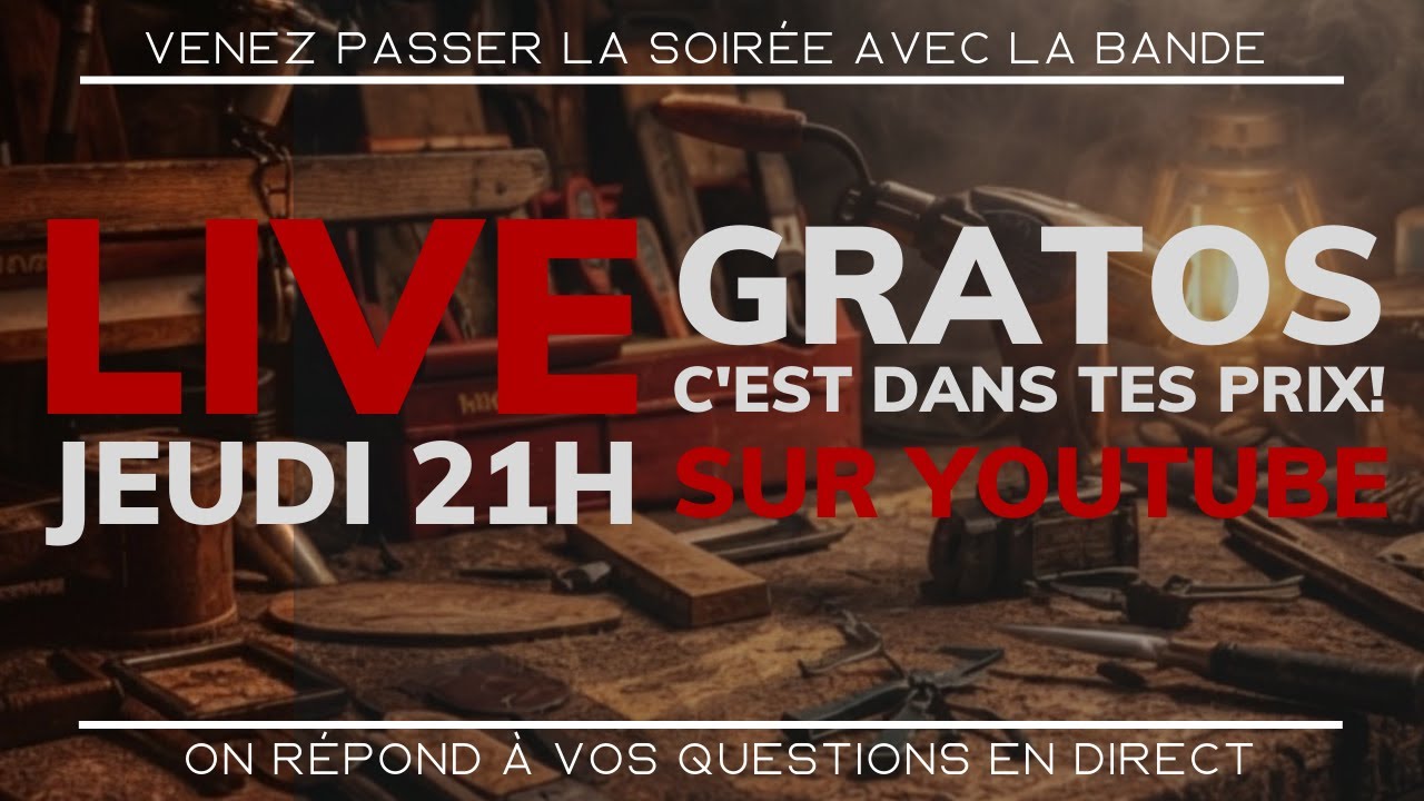 Live Youtube du 5 Mars