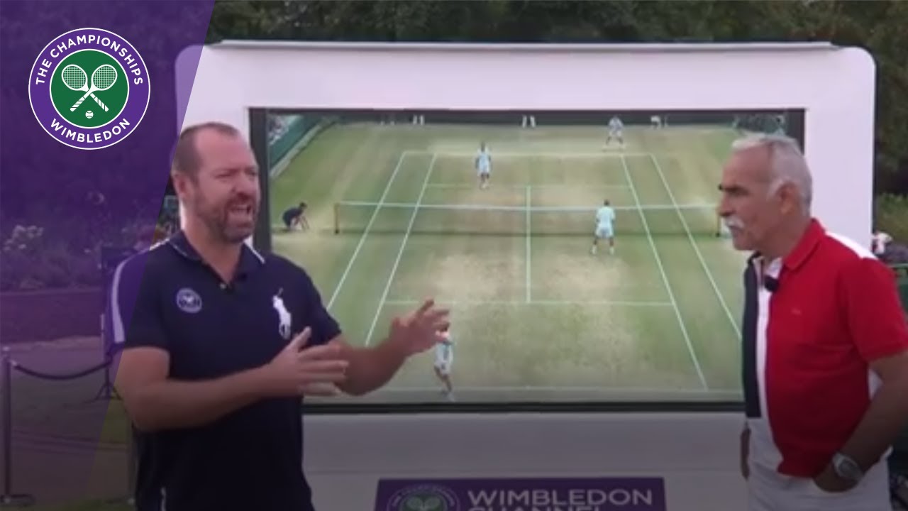 Wimbledon 2017 - Mansour Bahrami on his flamboyant style of tennis