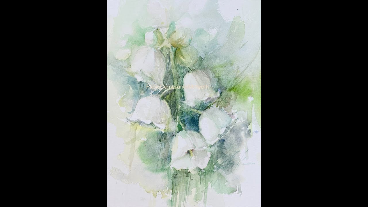 Watercolor/Aquarela - Demo - Muguet FR