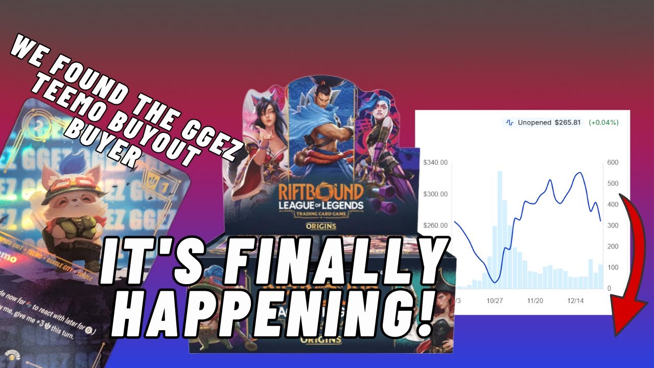 The Moment We Have All been Waiting For... | Riftbound Box Prices Coming