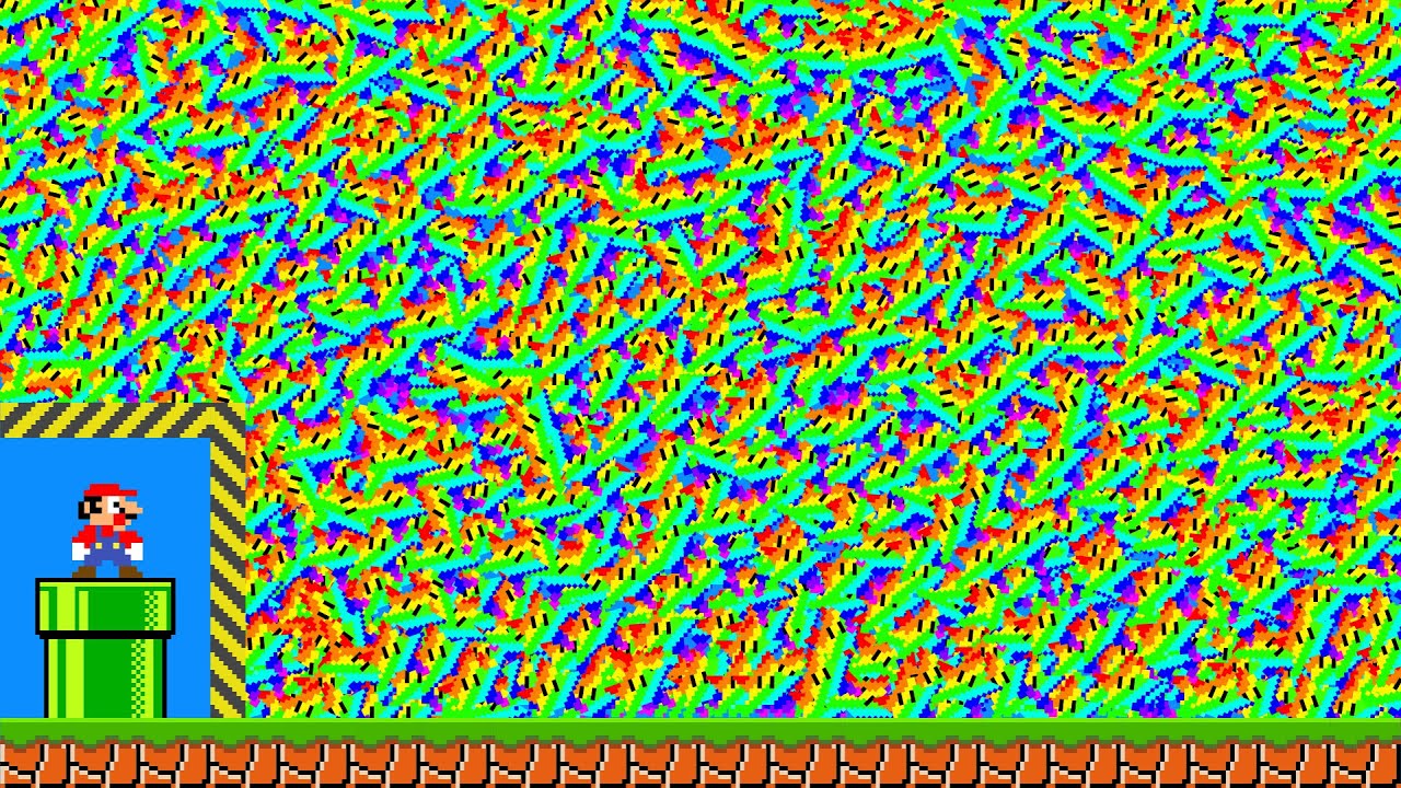 When Mario Has Too Many Rainbow Star in Super Mario Bros.?