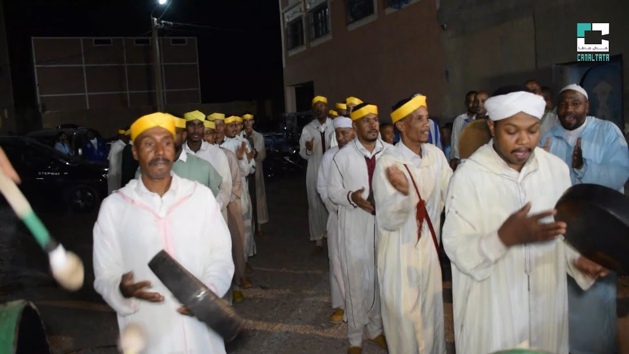 استقبال فرقة احواش شباب ايت ياسين بمناسبة حفل زفاف عائلة اهماد