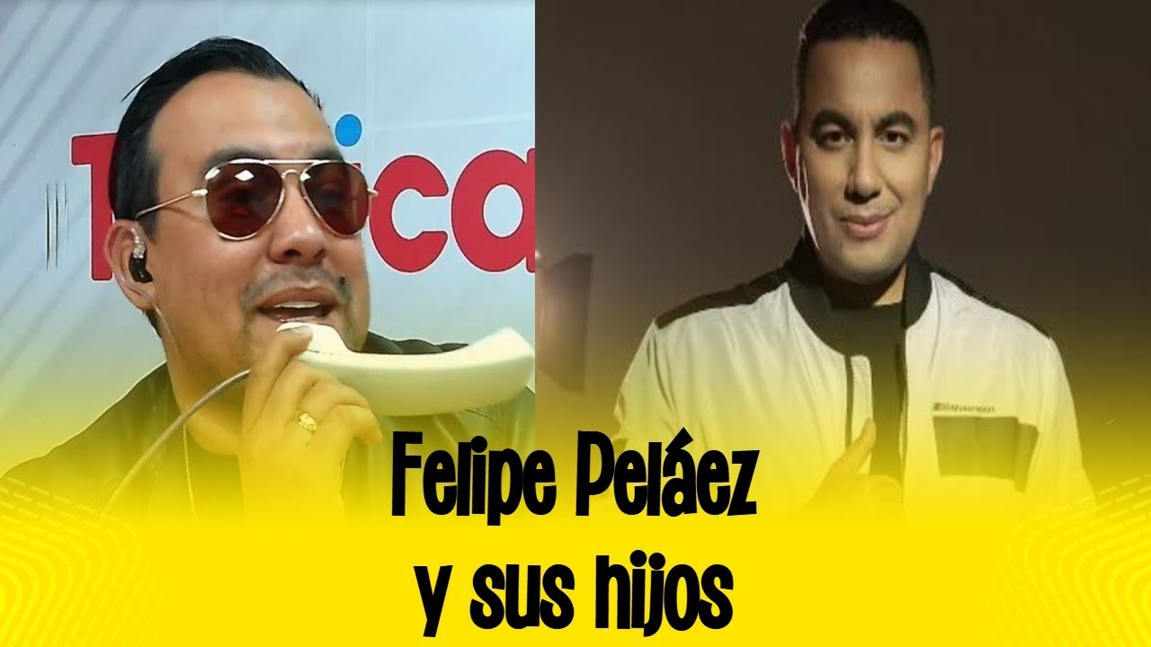 Felipe Peláez y sus hijos