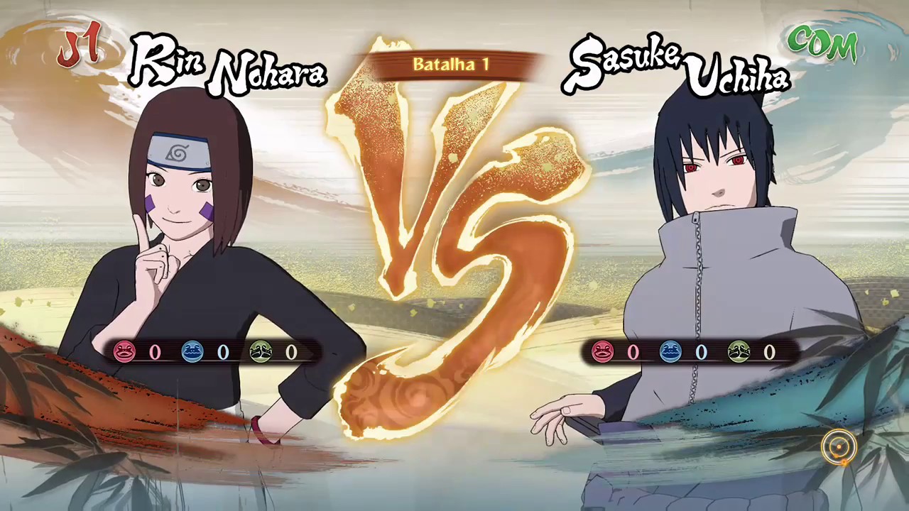 Naruto Storm 4 Road to Boruto Dublado PT-BR Rin Vs Sasuke