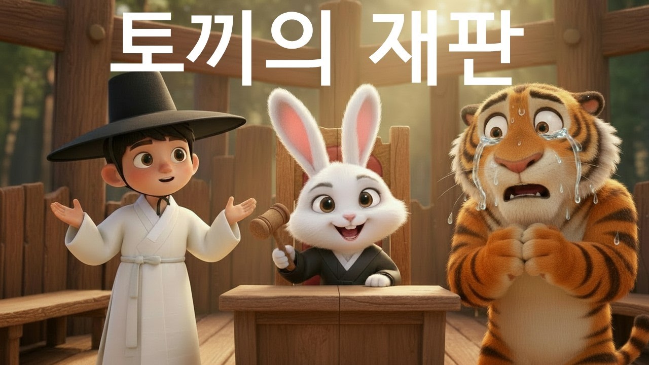 [초급 한국어] 듣기&읽기 | 옛날이야기 | 토끼의 재판(The Rabbit's Judgment)