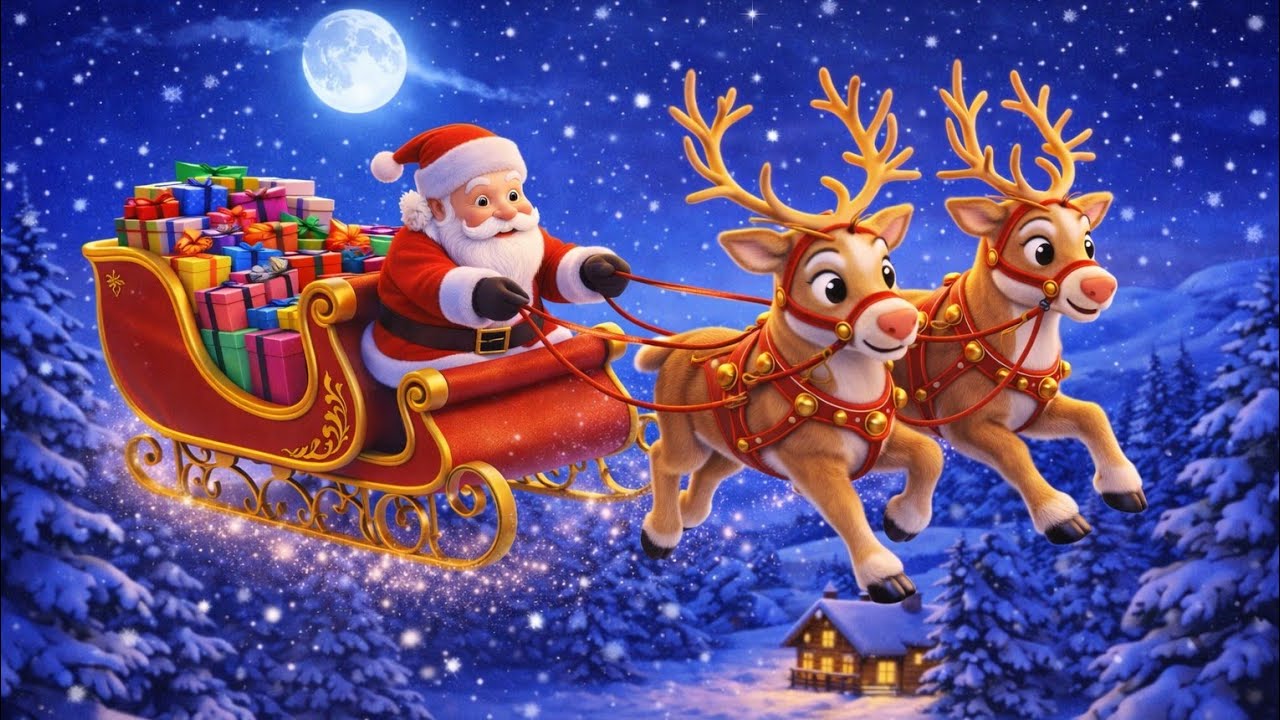 Jingle Bells song🎄✨|Magical ✨ Christmas Adventure 🎄|#Santaclaus#christmas#rhymes
