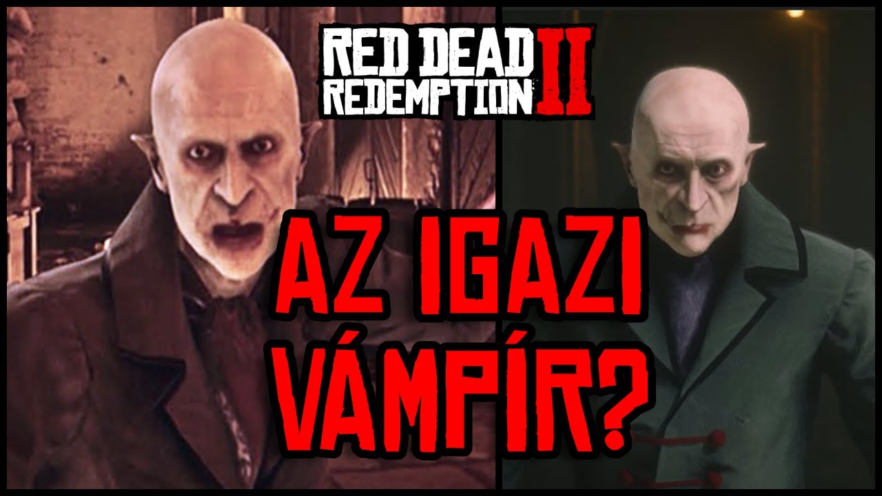 EASTER EGGEK & ÉRDEKESSÉGEK #11 | A VÁMPÍR AKI RETTEGÉSBEN TART EGY VÁROST | Red Dead Redemption 2