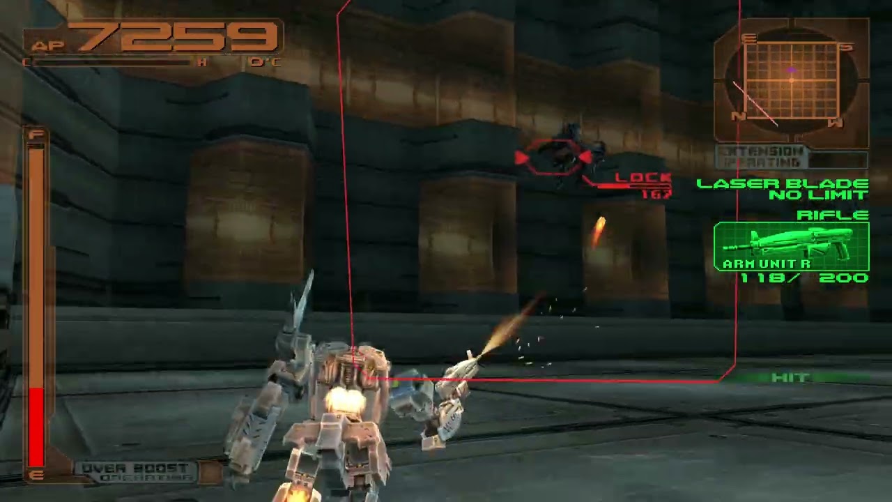 Armored Core 3: Silent Line - Adieu/Sky Dancer VS IBIS
