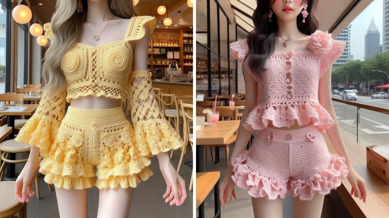 Trending Beautiful Top and Shorts Design 🤩 | 💡✨