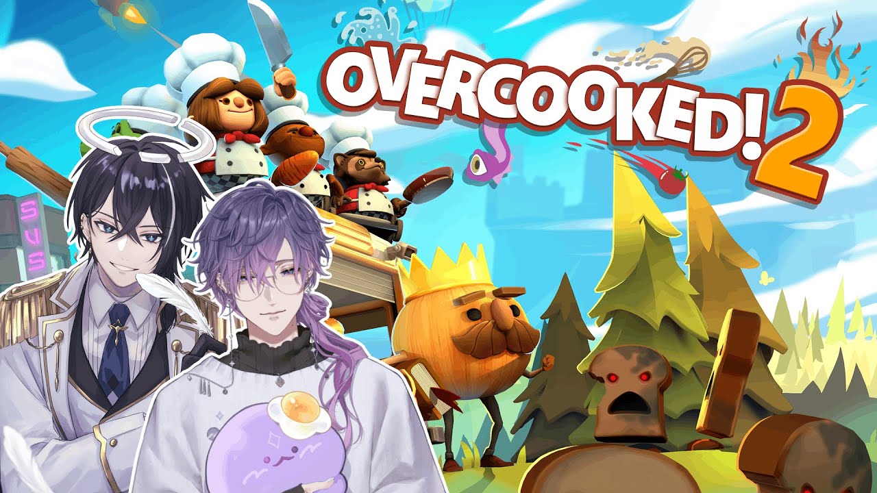 【OVERCOOKED 2】he has the sexiest voice, and I'm so gay oh my god【NIJISANJI EN | Uki Violeta】