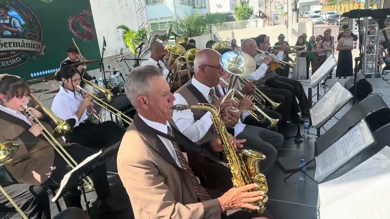 I Festival Germânico-Banda Padre José MaurícioMúsica: Flott voran (marsch) Imagens: Rogério Born