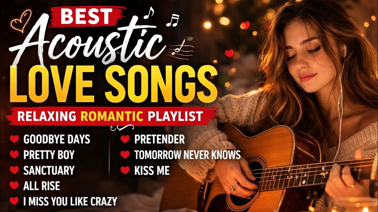 🎧 Acoustic Ballad Love Songs 2026– Romantic & Relaxing Acoustic Playlist