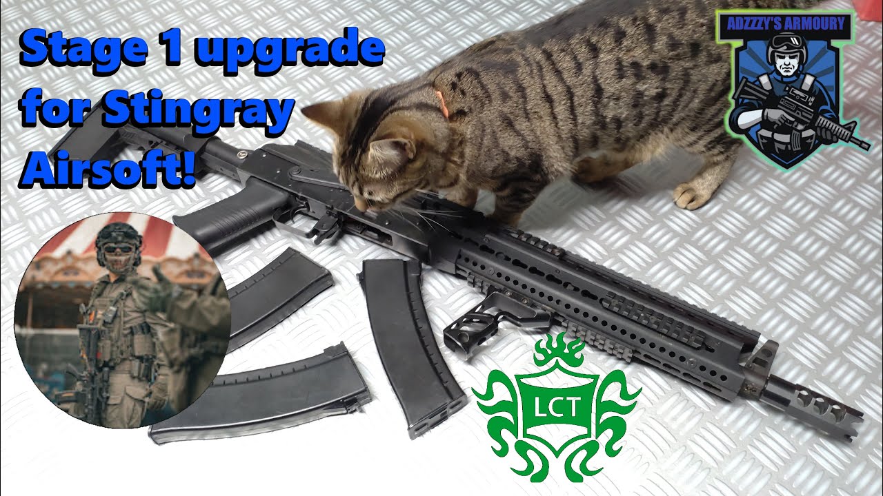 Сервис и модернизация LCT AK AEG для страйкбольных автоматов Stingray.