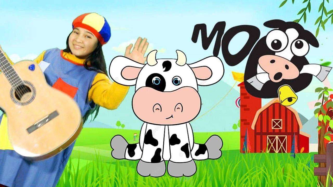 The Cow Song | By Chi Cha Chu Nursery Rhymes Lyrics| Kids Songs | Cartoon Animation for Children