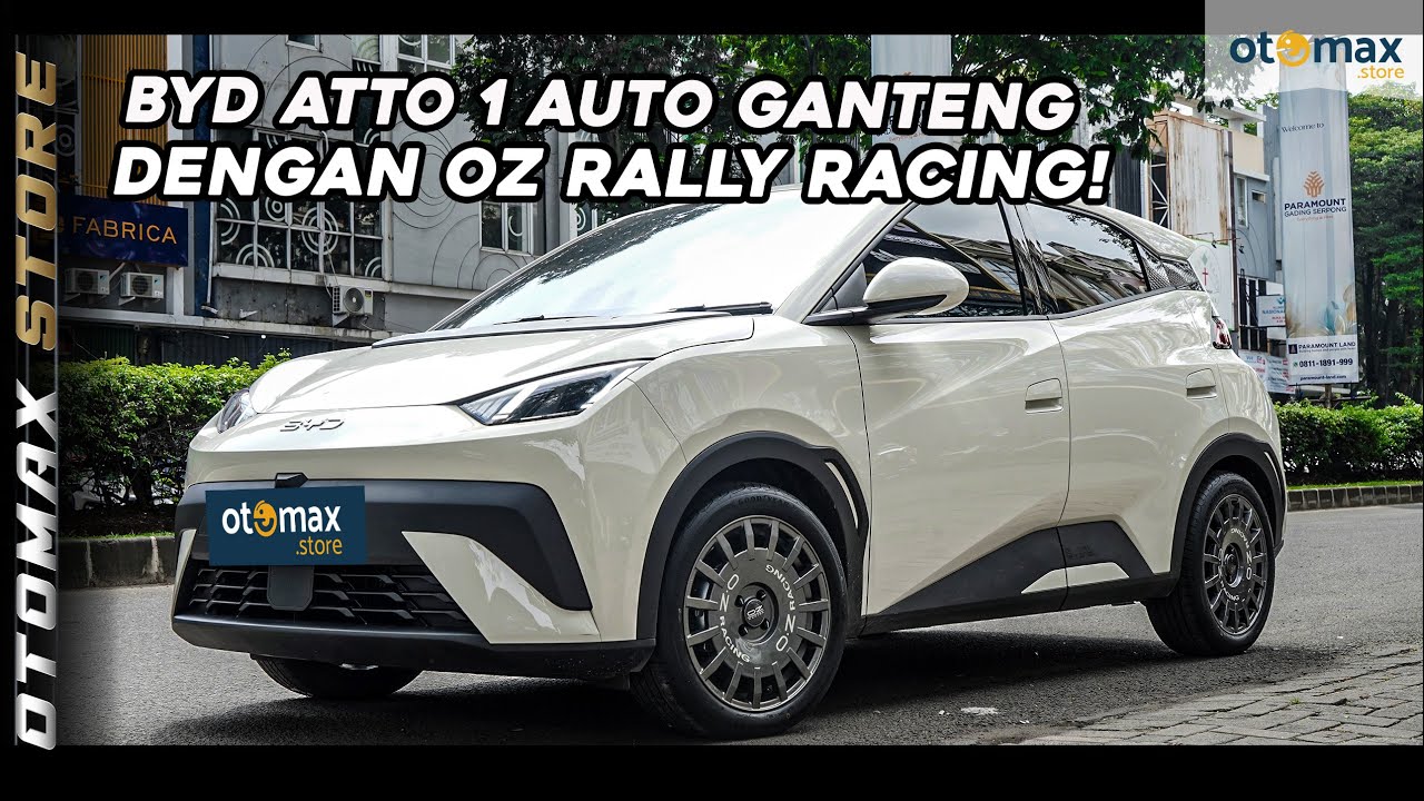 Modifikasi BYD ATTO 1 Pakai Velg OZ Rally Racing R17, Auto Naik Kelas! | otomax store