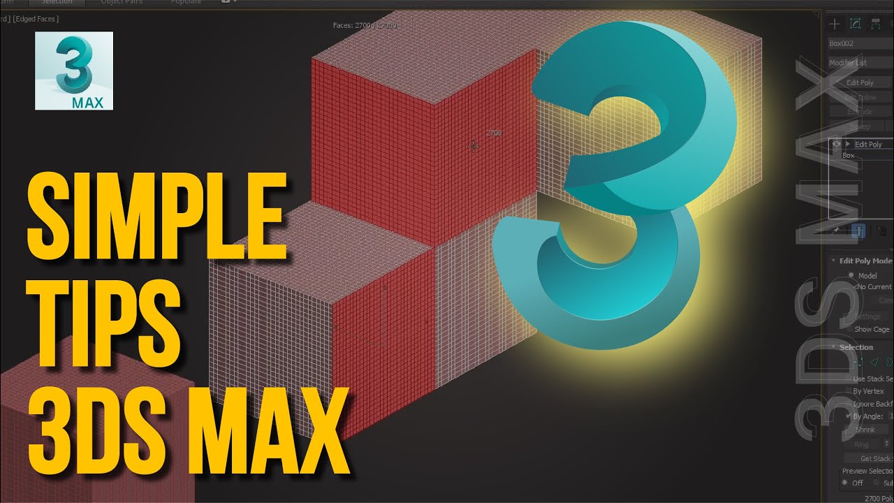 Simple Tips Usefull Modeling 3ds Max