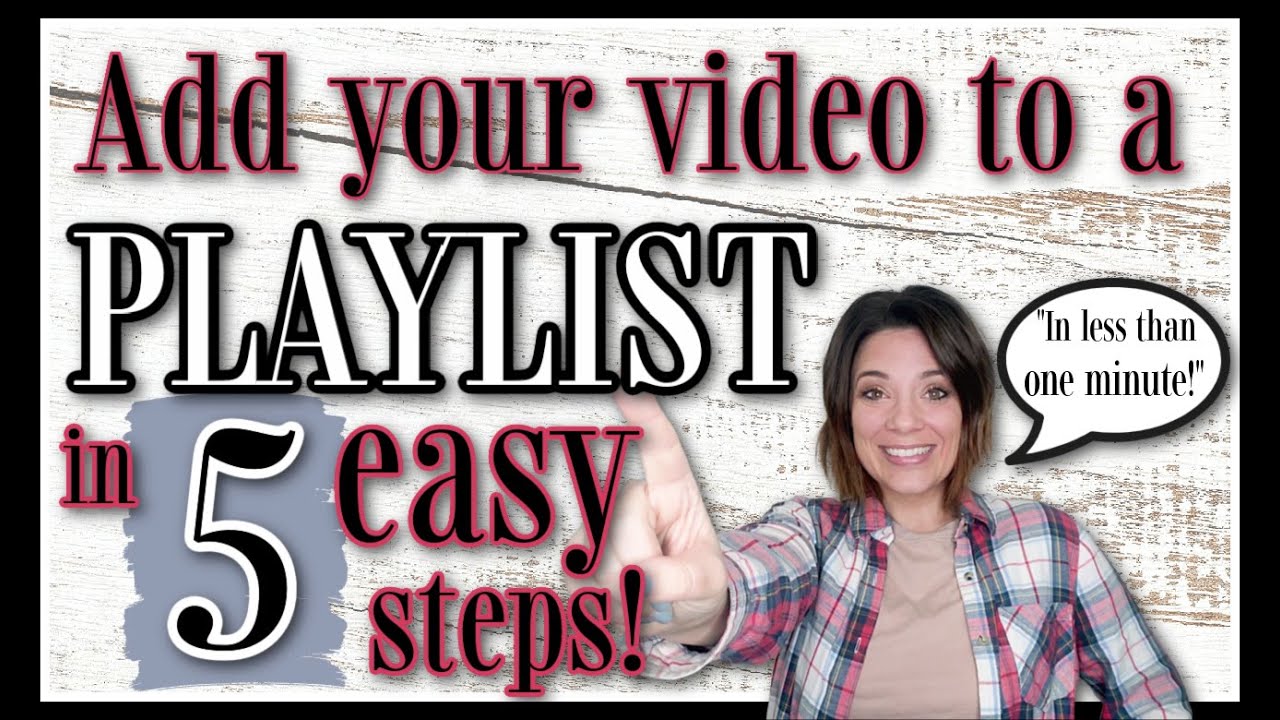 How to Add Your Video to a Playlist in 5 Easy Steps! // Quick Tutorial