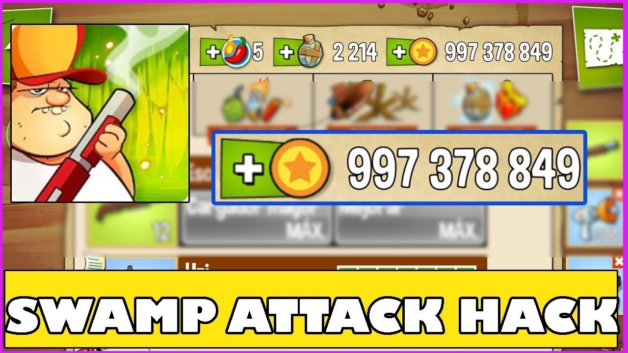 Swamp Attack hack - monedas infinitas hack apk mod | descargar Swamp Attack hackeado ultima version