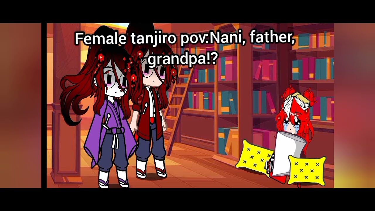 If Tanjiro into a girl? For 24 hour part 1