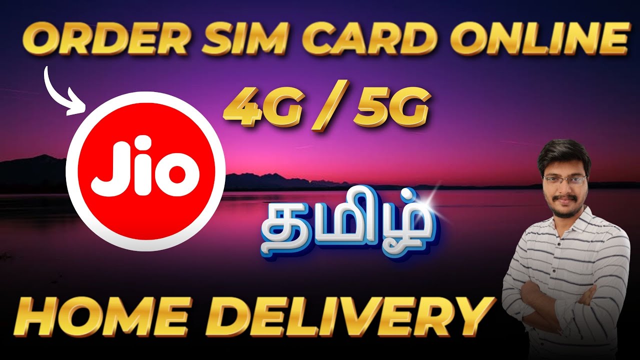 🤩 Jio sim online order home delivery tamil | How to buy jio sim online for free in tamil | #jiosim