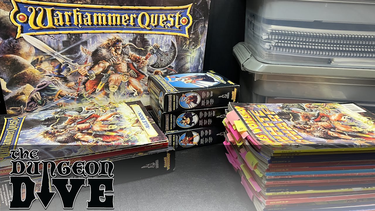 Warhammer Quest (1995) - Still the Gold Standard - Part 1 - Overview and Base Game