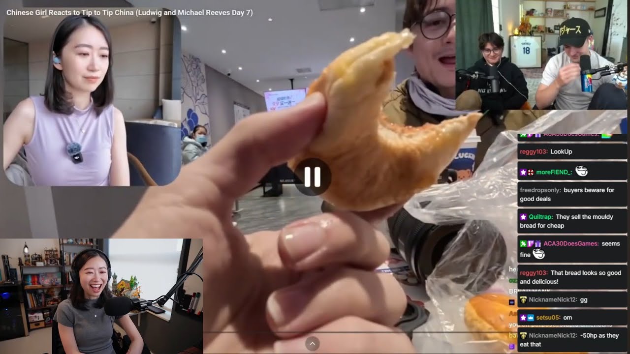 REACT-CEPTION! I React to Ludwig and Michael Reacting to Me (My First Public Live Stream!)