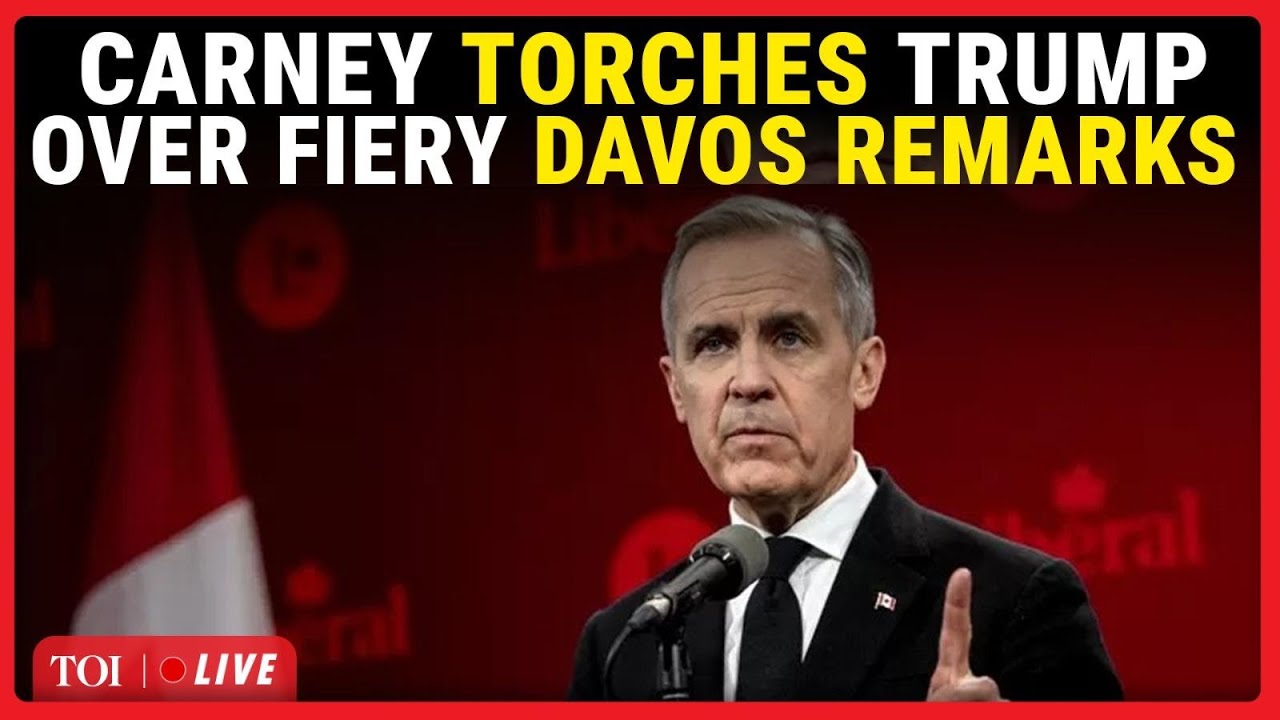 'Canada Doesn't Live...': Mark Carney’s Brutal Attack On Trump Over Davos Remarks In Fiery Speech