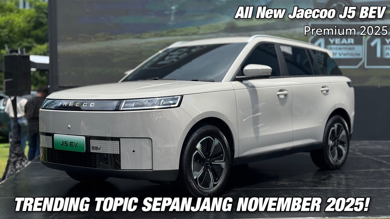 MOBIL TER-VIRAL BULAN INI! JAECOO J5 EV HARGANYA GAK MASUK AKAL!