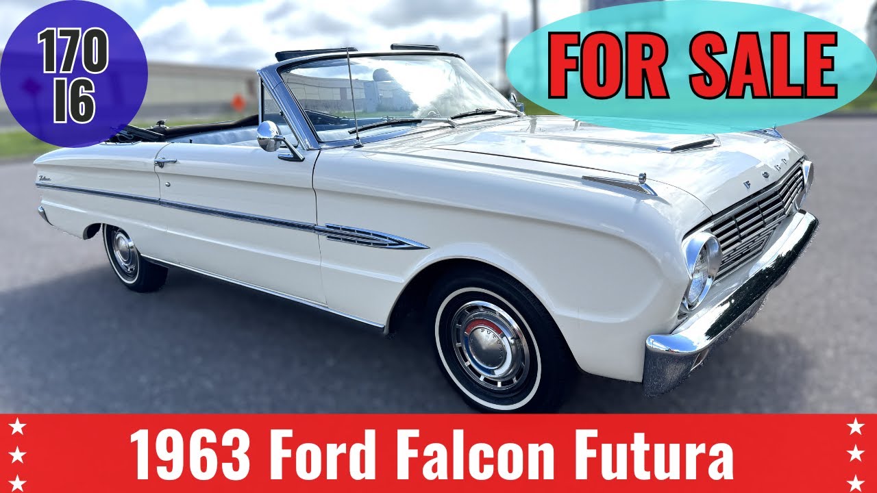 1963 Ford Falcon Futura Convertible * FOR SALE * $9,980 *   #usa #fordcars #ford