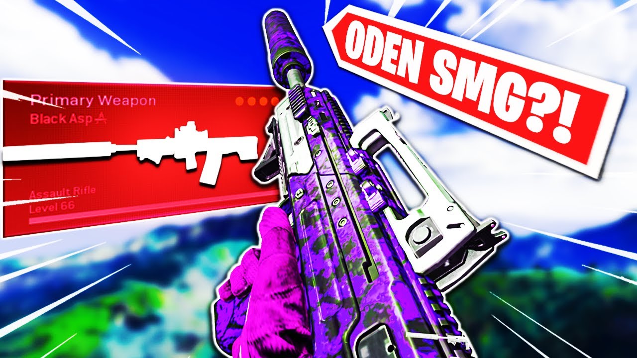 The ODEN SMG On Alcatraz! *Best ODEN Setup* (Rebirth Island - Warzone)