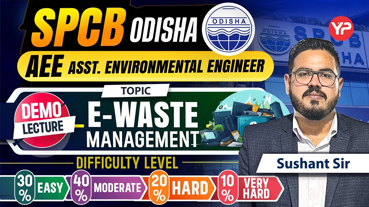 E-Waste Management (Solid Waste Management & Disposal) for OSPCB AEE written exam preparation 2026