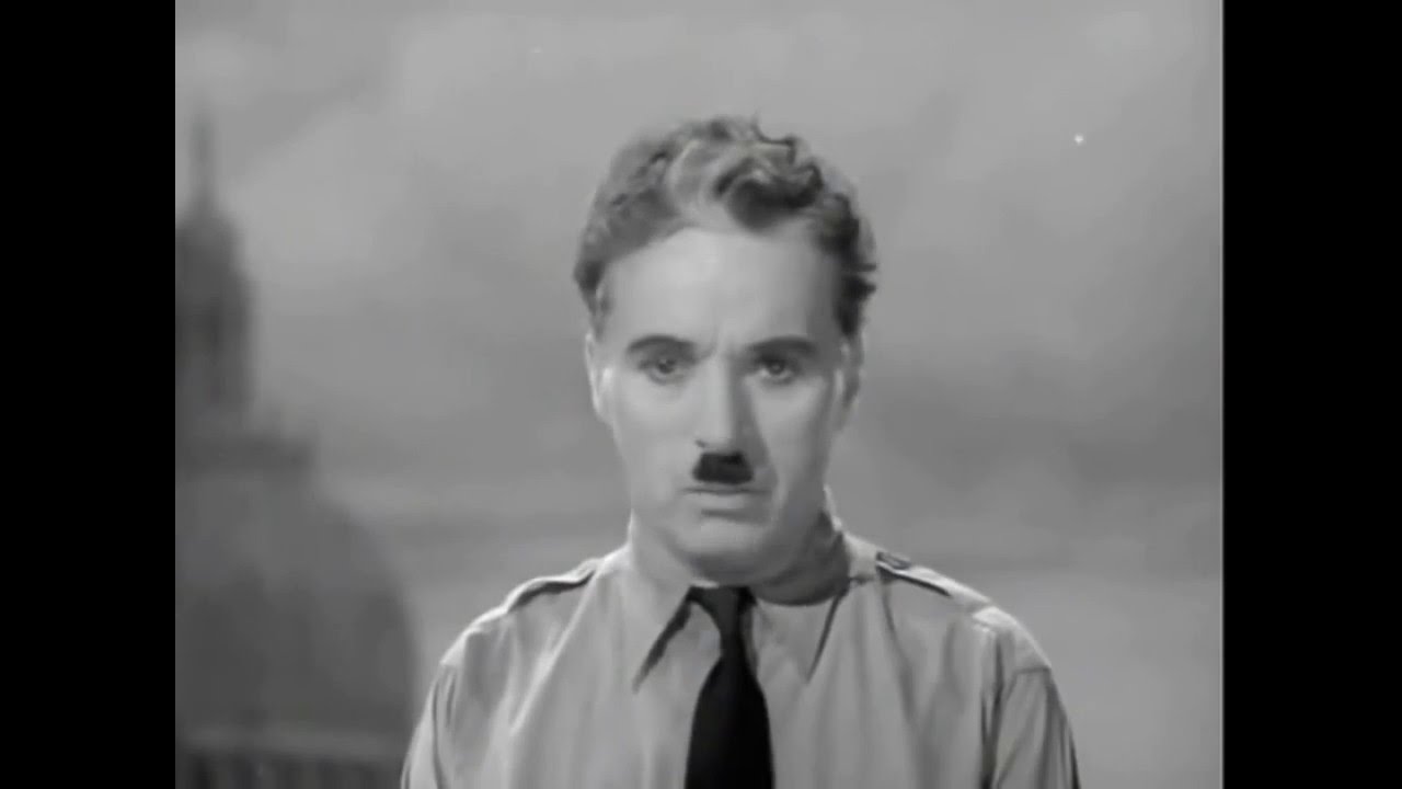 Best Version The Great Dictator Speech   Charlie Chaplin   Time   Hans Zimmer INCEPTION Theme