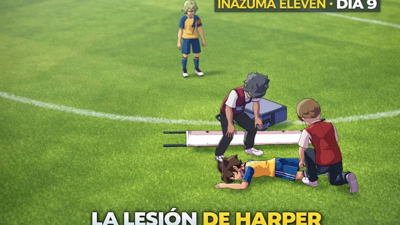 La lesión de Harper - INAZUMA ELEVEN VICTORY ROAD #9