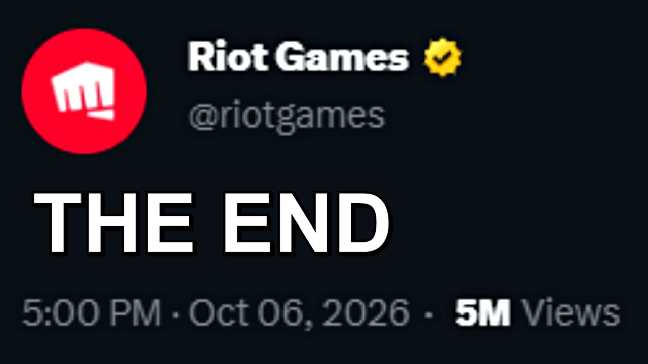 Riot has just DROPPED A NUKE&hellip;