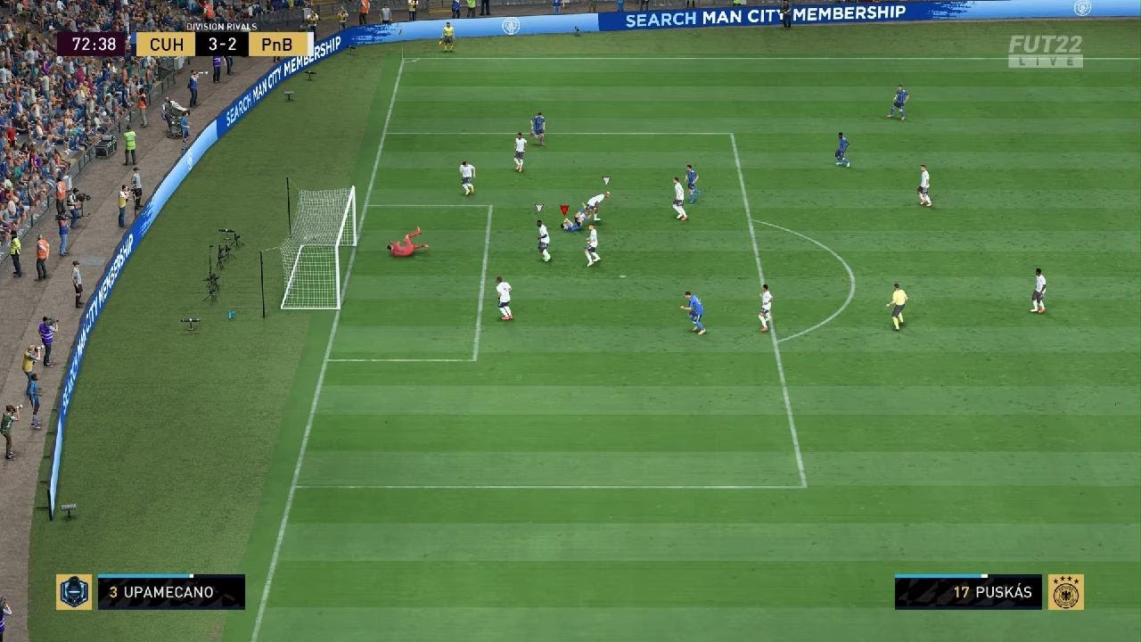 PUSKAS BYCYCLE KICK IN RIVALS!!! #FUT22 #Shorts