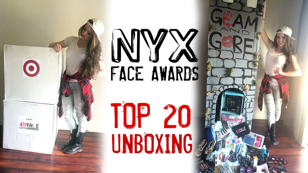Top 20 Unboxing with JkissaMakeup - NYX Face Awards 2015