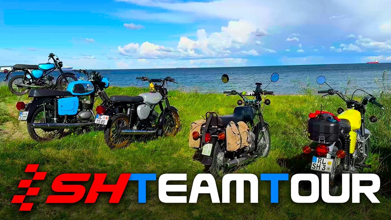 SH-Tuning Firmenausflug - Ostsee + Ostblock MV Treffen 2025 - 1000 KM mit der Simson (TGL Härtetest)
