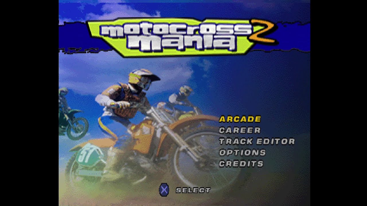 Motocross Mania 2. [PlayStation - Alpine Studios, Gotham Games]. (2003). Full Career Play.