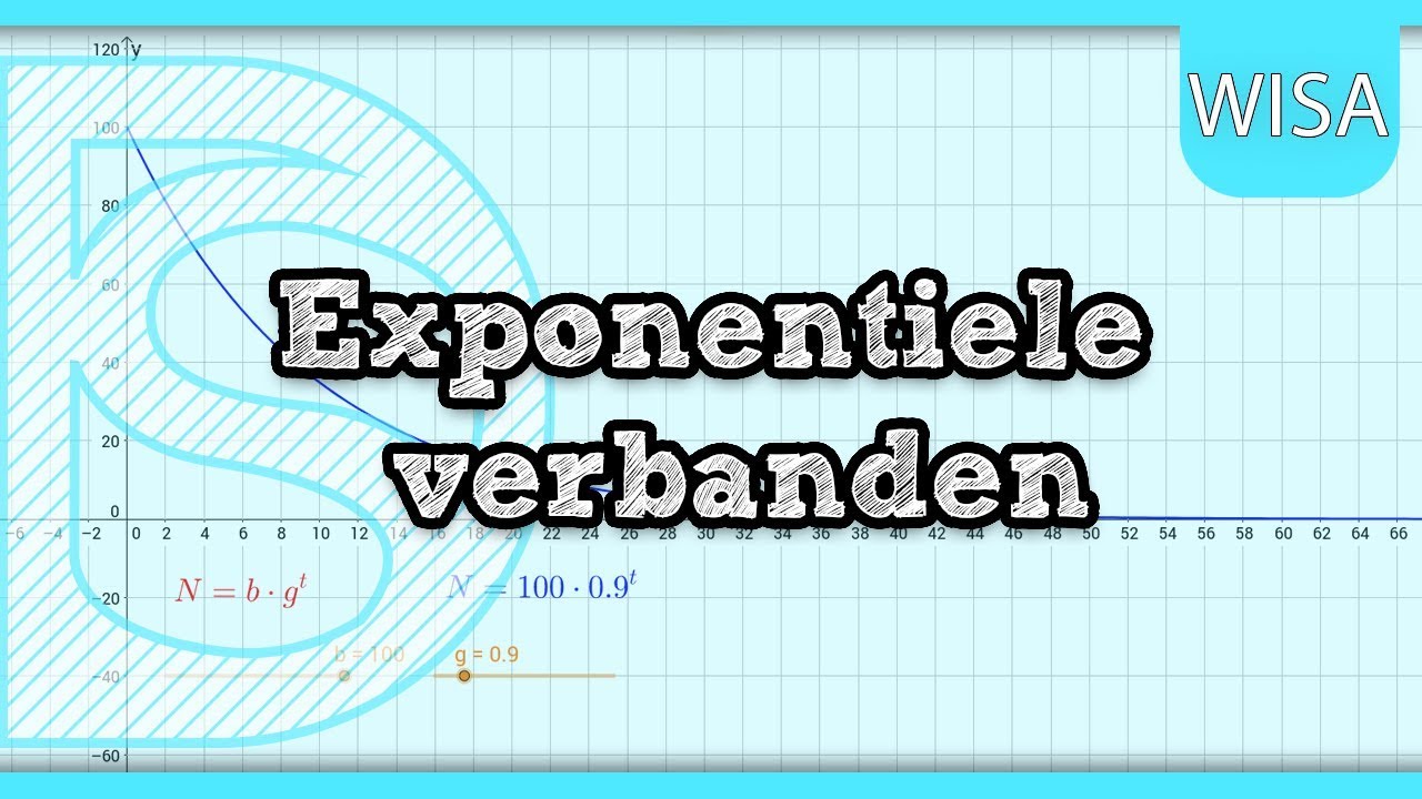 Examen wiskunde A - Exponentiële verbanden