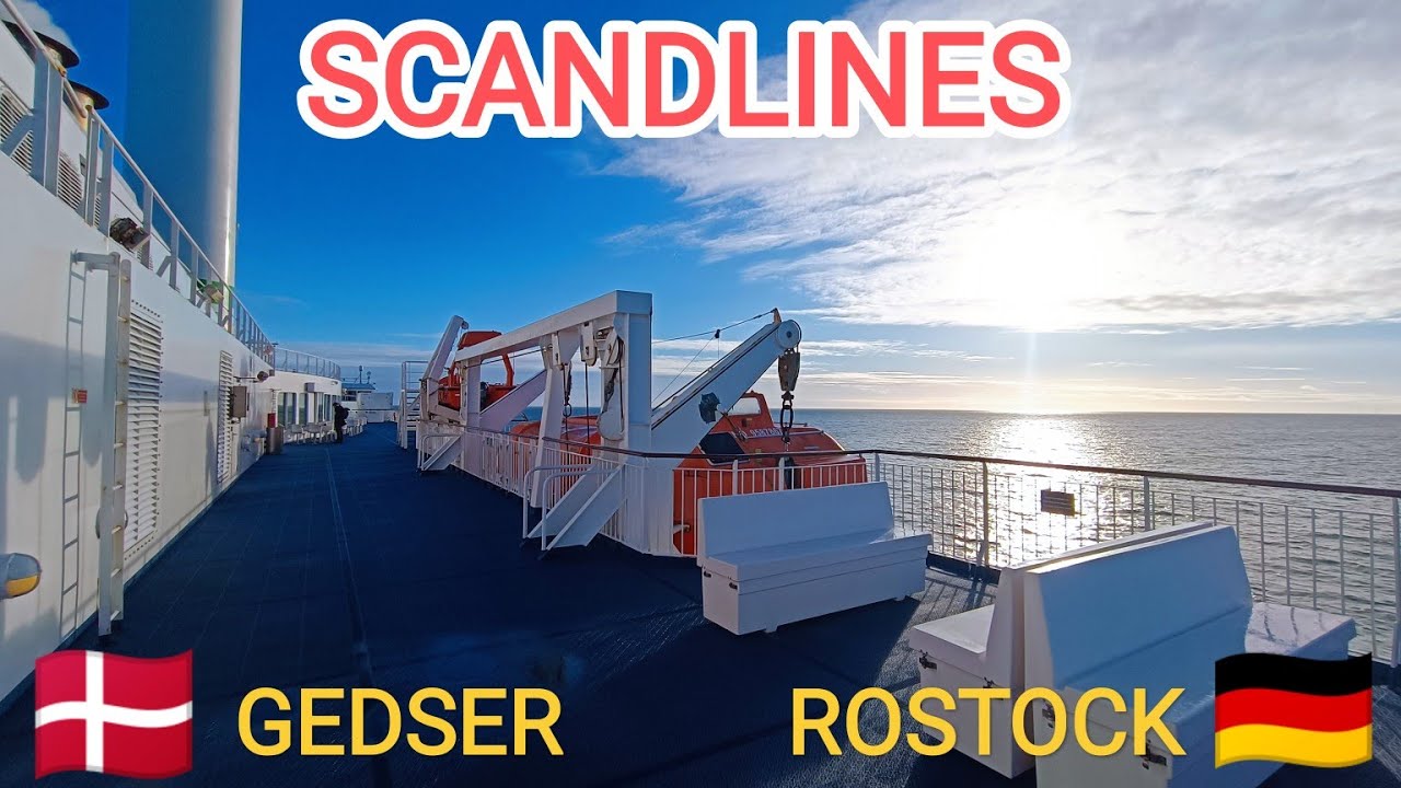 SCANDLINES FÄHRE von GEDSER/Dänemark nach ROSTOCK/Deutschland - 2023 - OSTSEE