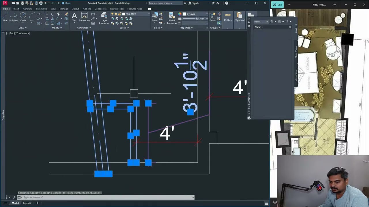 AutoCad Layout Plan Making Live.