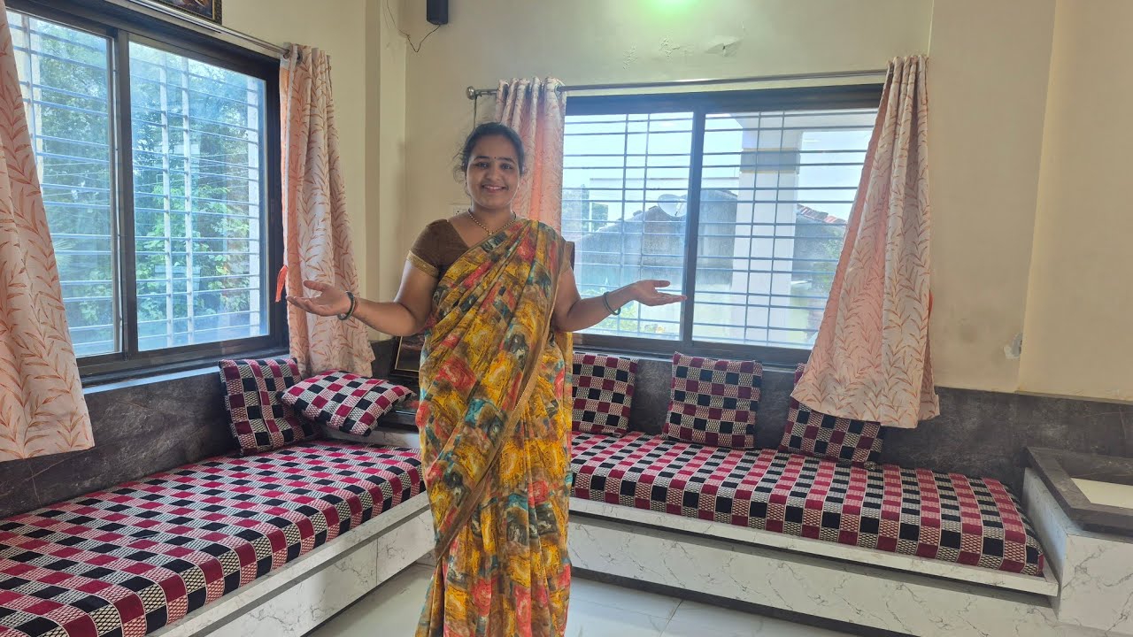आमच्या घराची  home tour 🏡🏡🏠💫 माझ्या छोट्याश्या घराची सफर 💫💫😇 कसं आहे आमचं घर...?