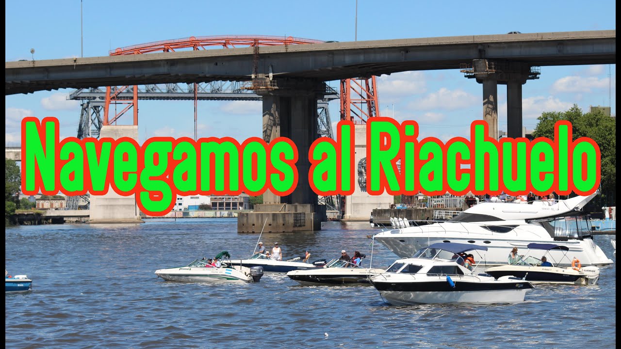 Navegamos desde Dársena Norte a Dna Sur por el Río de la Plata