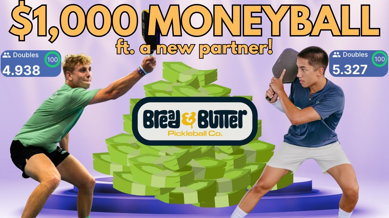 IS MY NEW PARTNER GOATED? | 5.0+ Men's Doubles | $1k Bread&Butter X Pickleball Pursuit Tournament