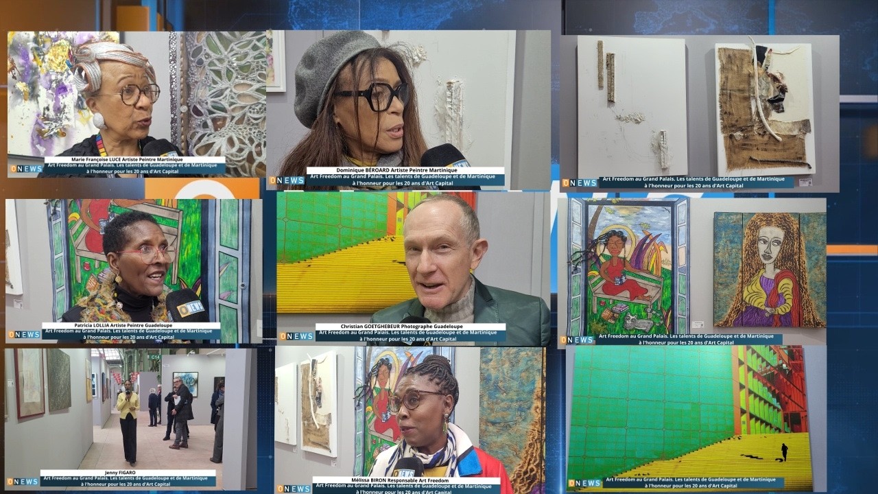 Art Freedom au Grand Palais.Les talents de Guadeloupe et de Martinique pour les 20 ans d'Art Capital