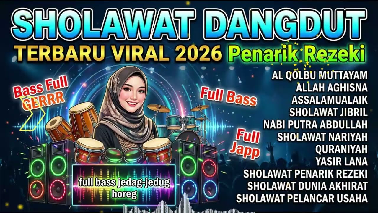 Sholawat Nabi Penyejuk Hati dan Penarik Rezeki | Menenangkan Jiwa dan Pikiran