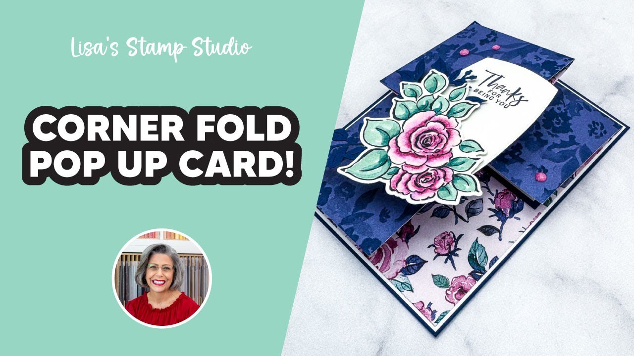 DIY Corner Flip Pop Up Card | Easy Cardmaking Tutorial