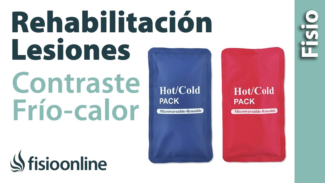 Rehabilitación de lesiones con baños de contraste frío-calor