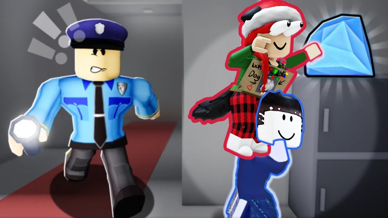 💎 GYÉMÁNT LOPÁS a MÚZEUMBÓL! - Rob the Museum Roblox  - Immuval!