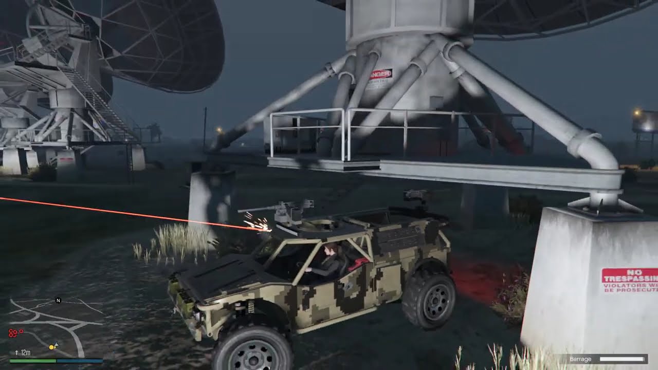 GTA Online: Blind spots | Tactical Assault (Custom Job)